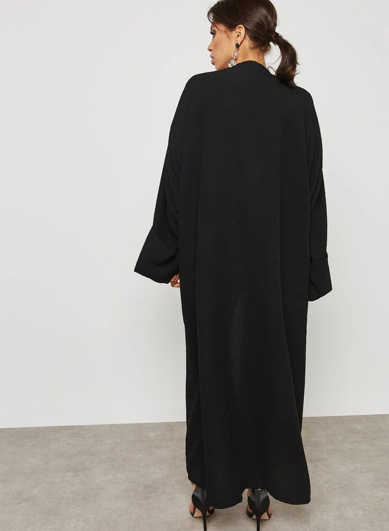 hayas closet Beadwork Abaya