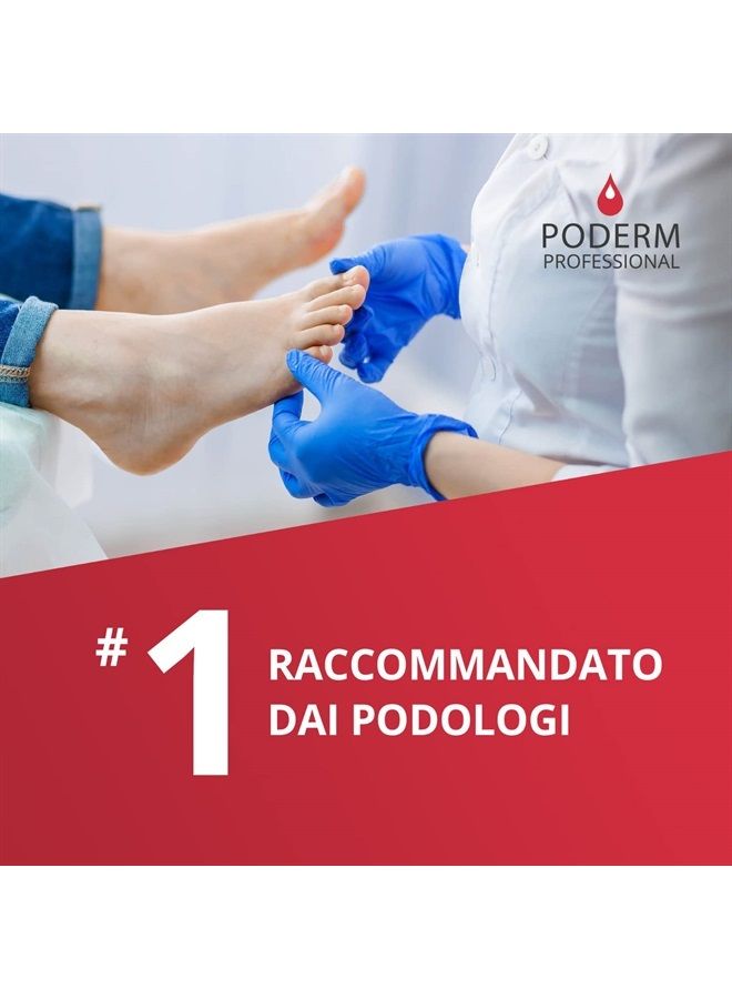 PODERM مُقَوِّي الأظافر ومُعَزِّز | يُصلح الأظافر المتشققة والمكسورة باستخدام علاج نباتي | رعاية احترافية للقدمين واليدين | سهل وسريع | صنع في سويسرا - Image 5