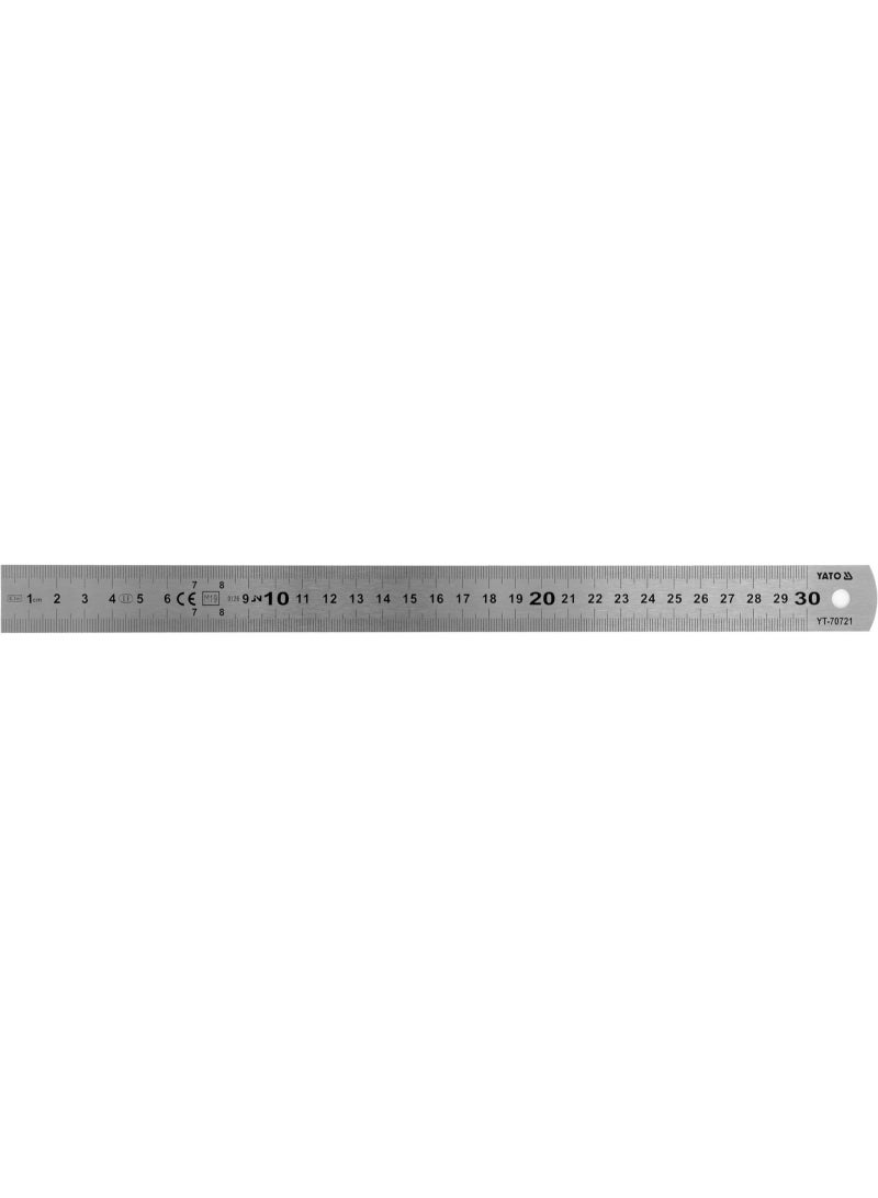 YATO SS Straightedge Ruler 300mm YT-70721
