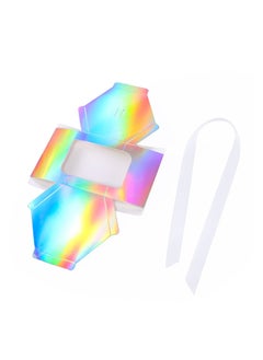 Y&D 12 Pack Laser Gift Boxes with Display Windows Hexagonal Paper Lids Suitable for Giving Crafting Cakes Candy Boxes Wedding Party Birthday  - Image 5