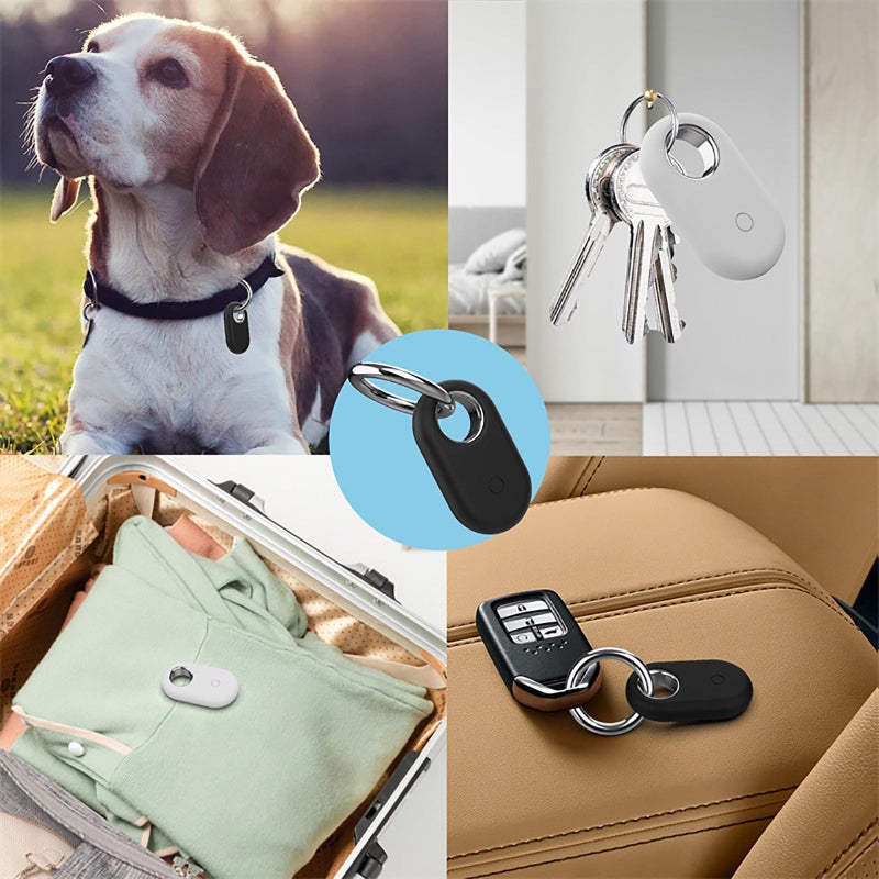 Black Protective Cover Case for SmartTag 2 Locator Anti Loss Keyring Holder - Image 4