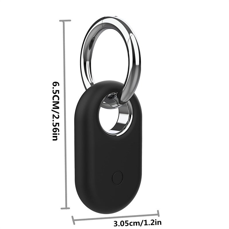 Black Protective Cover Case for SmartTag 2 Locator Anti Loss Keyring Holder - Image 5