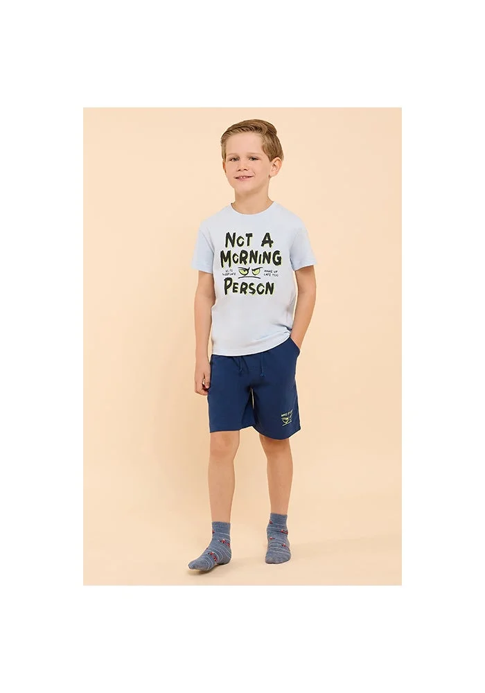R&b Printed T-Shirt & Shorts Set
