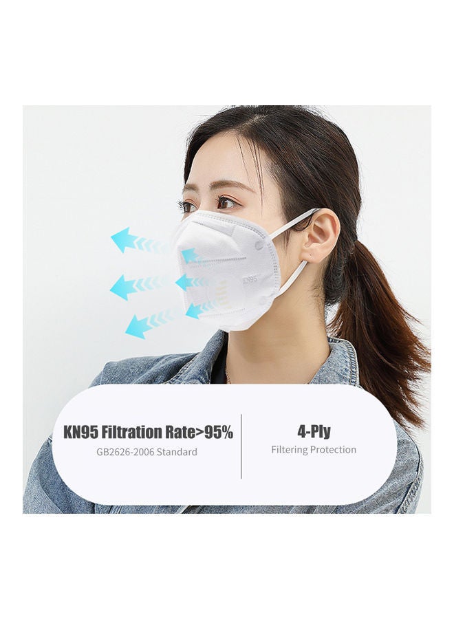 NIBEMINENT 10-Piece KN95 Disposable Face Mask - Image 3