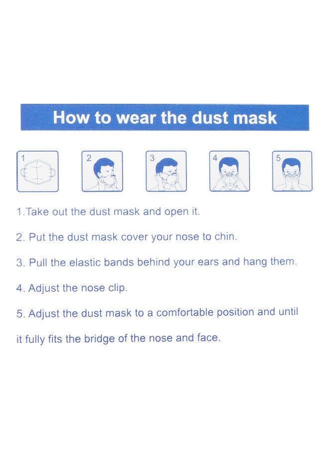 NIBEMINENT 10-Piece KN95 Disposable Face Mask - Image 2