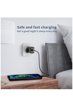 ELTRAZONE 25W USB C Fast Charger Plug, with 2M Cable for Samsung Galaxy S23/S22/S21+/S21/S20+/S20/S9/S8 Ultra Plus Flip 3/Z Fold 3 5G  - Image 3