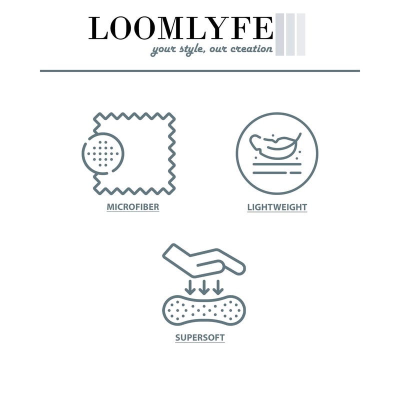 LOOMLYFE Cotton Rectangular Dining Table Cover for 6 Seater, Printed Table Cloth for Dining/Center Table, for Home Décor (Size - 90" x 60", BlueMultiFlower) - Image 4