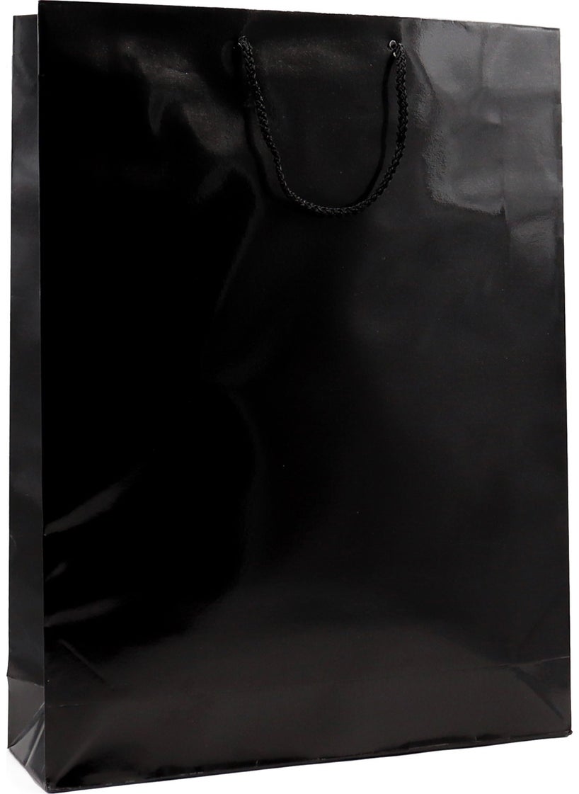 Repro Design Black Premium Cardboard Bag 35 x 45 x 9 cm Cardboard Bag 2 Pieces  - Image 1