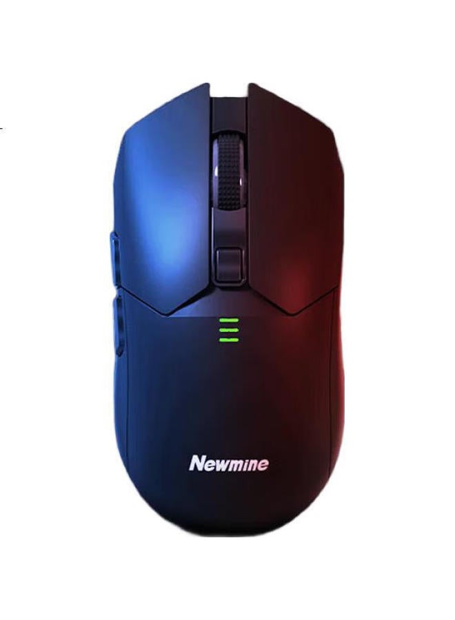 Newmine Nm-M4 Pro White Wireless Bluetooth Dual-Mode Mouse Light And Sound Office Gaming Compact Portable Charging Three-Speed Mouse - Image 3