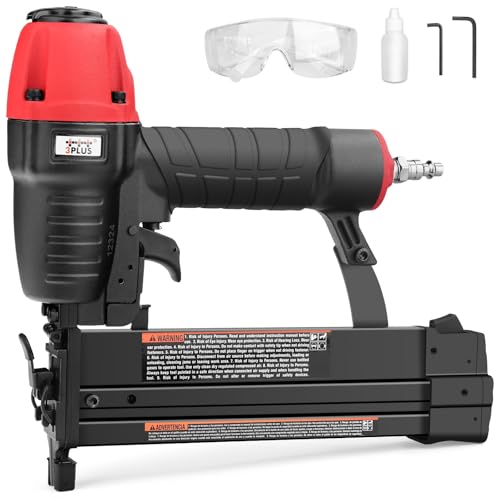 3PLUS HF509040SP 18 Gauge 2" Brad Nailer and 1/4-Inch Narrow Crown Stapler 2 in 1 - Image 2
