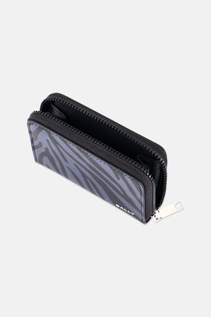 BALLY Men Brand Logo Zip Around Pouch, Multicolor  - Image 3