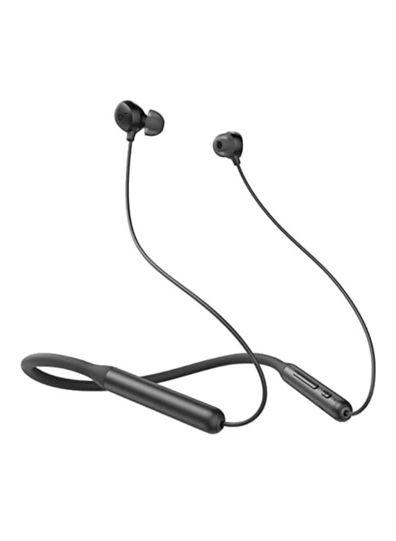 TIT Bluetooth Neckband, Long Battery Life, 8 to 10 Hours Music Time, Wireless Sport Headphones, In Ear, Black - Image 1