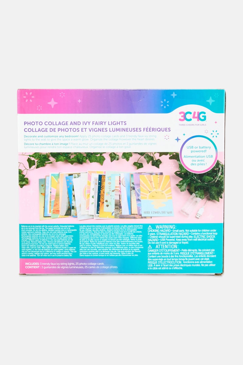 Make It Real 28 Pcs Photo Collage Ivy Fairy Lights - Image 3
