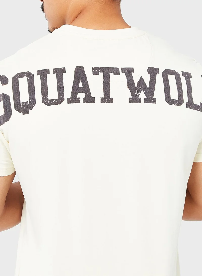 SQUATWOLF Golden Era Fresh Legacy Muscle T-Shirt