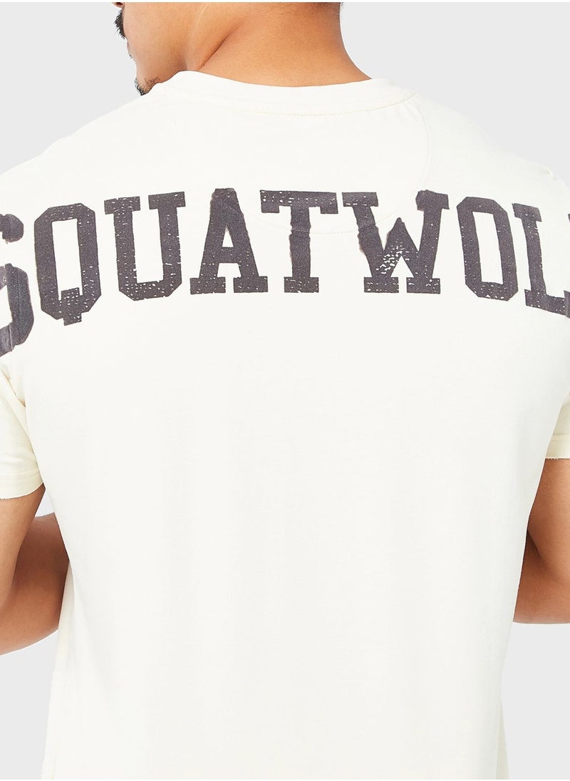 SQUATWOLF - Golden Era Fresh Legacy Muscle T-Shirt - Image 1