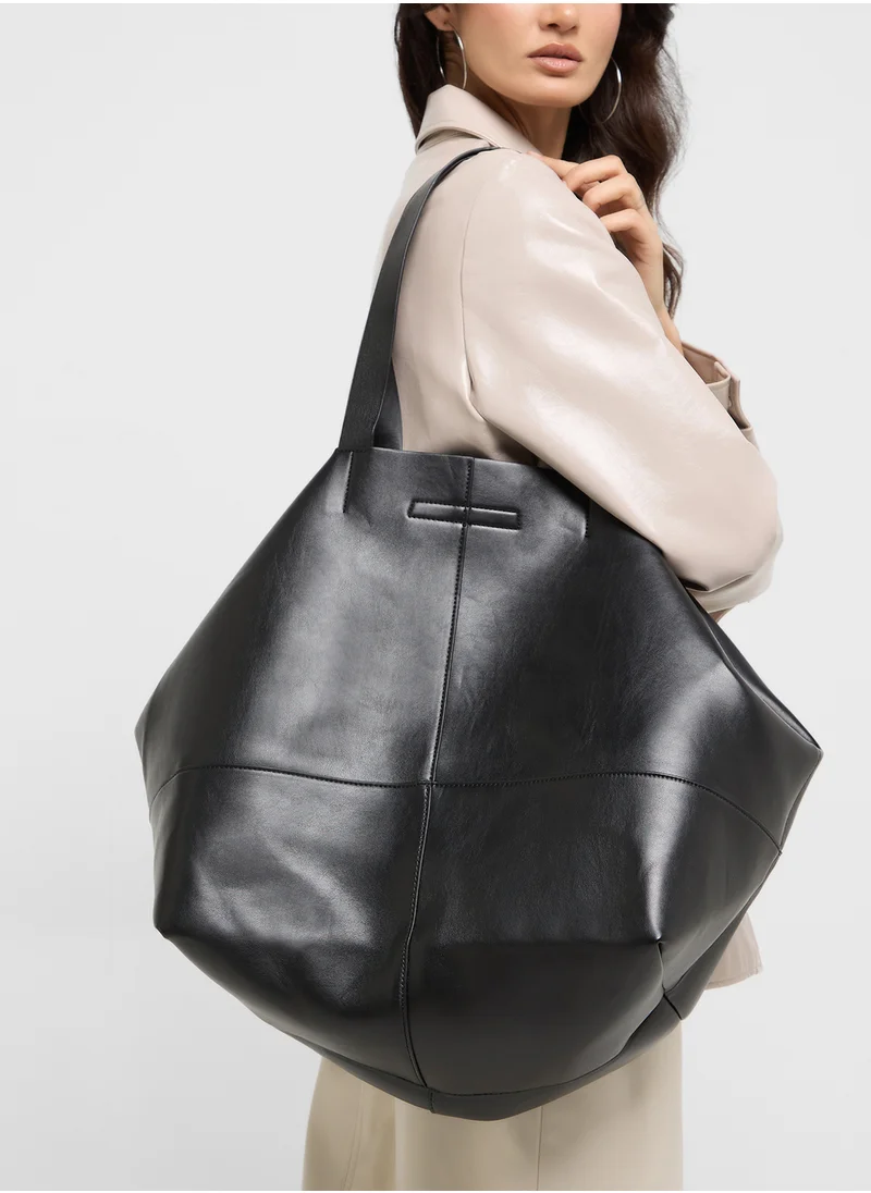 ELLA Multi Panel Oversized Tote Bag