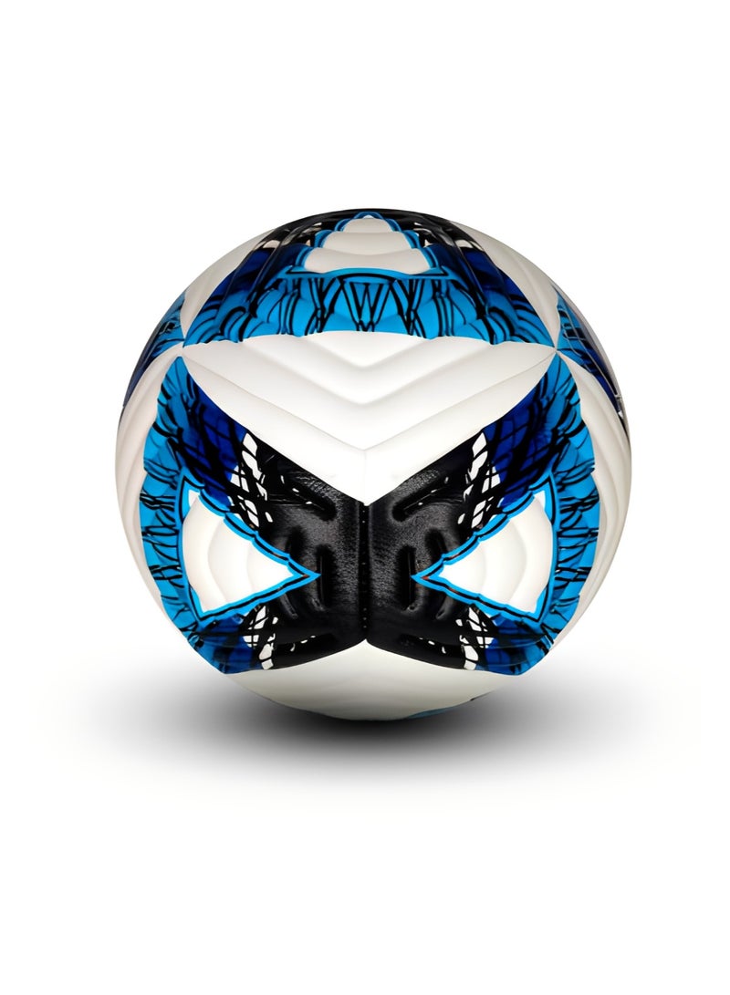 أتش برو إتش إم سبورتس كرة القدم البطولية | مثالية للتمارين والتدريب والمباريات| باللون الأزرق - Image 1