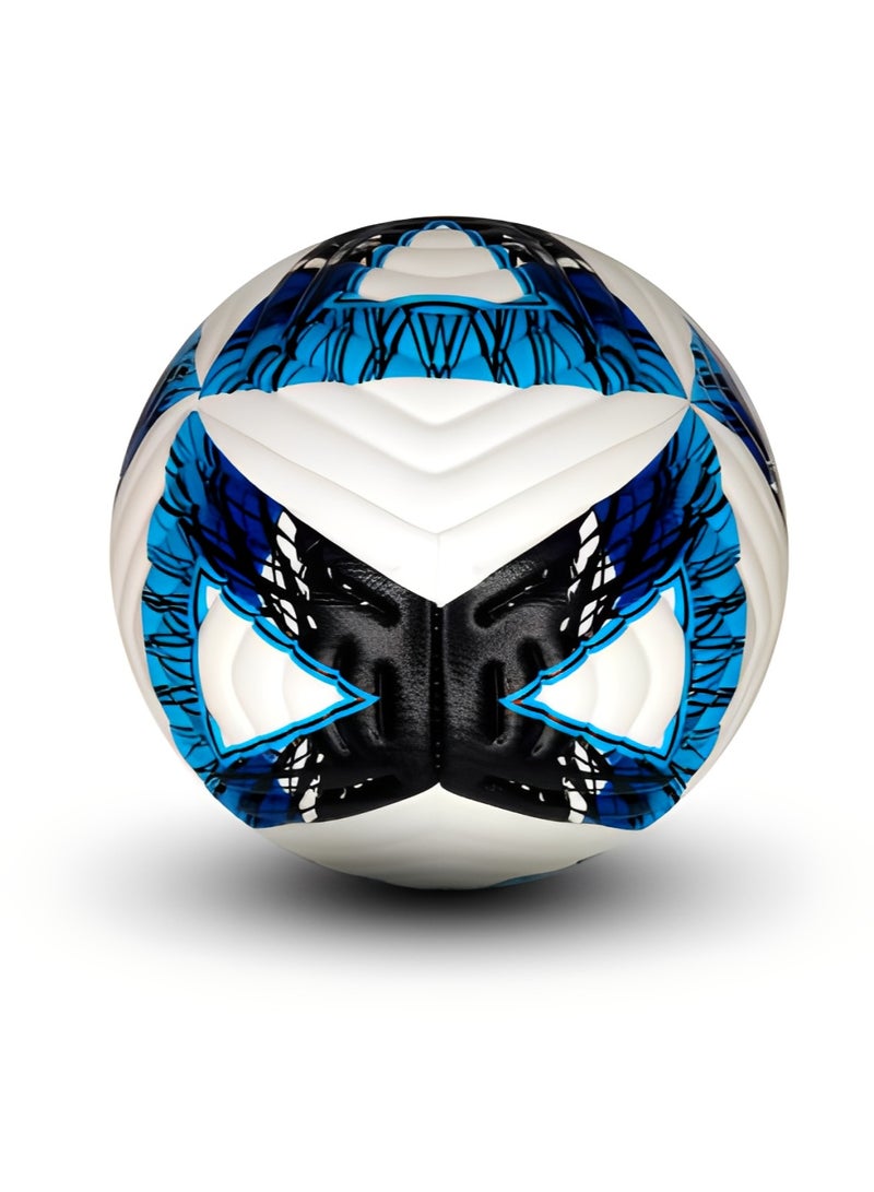أتش برو إتش إم سبورتس كرة القدم البطولية | مثالية للتمارين والتدريب والمباريات| باللون الأزرق - Image 2