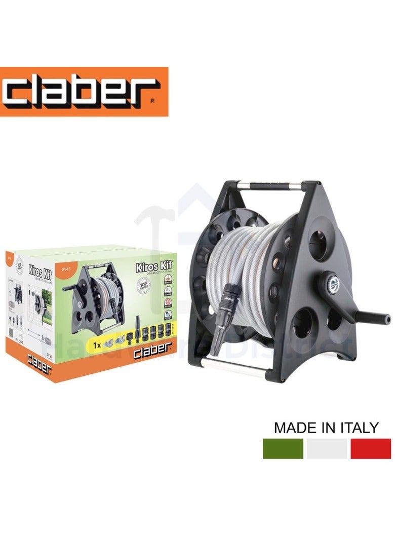 Claber hose reels kit with 20 m 1/2" hose - Image 2