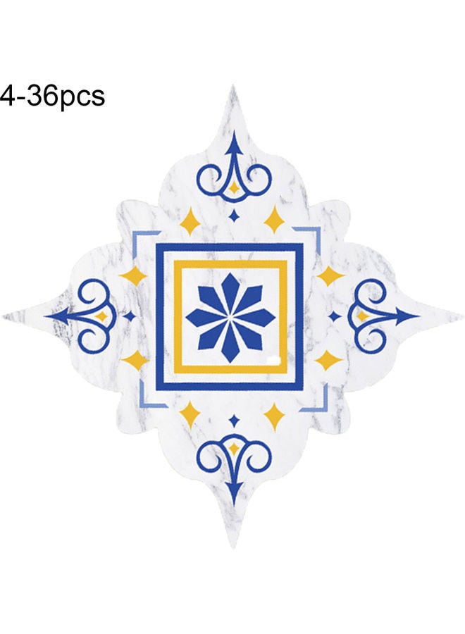 نيبمينينت مجموعة ملصقات بتصميم بلاط مكونة من 36 قطعة متعدد الألوان