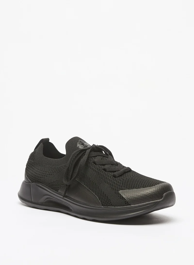 Oaklan by Shoexpress Mens Oaklan Textured Slip-On Sports Shoes With Lace Detail
