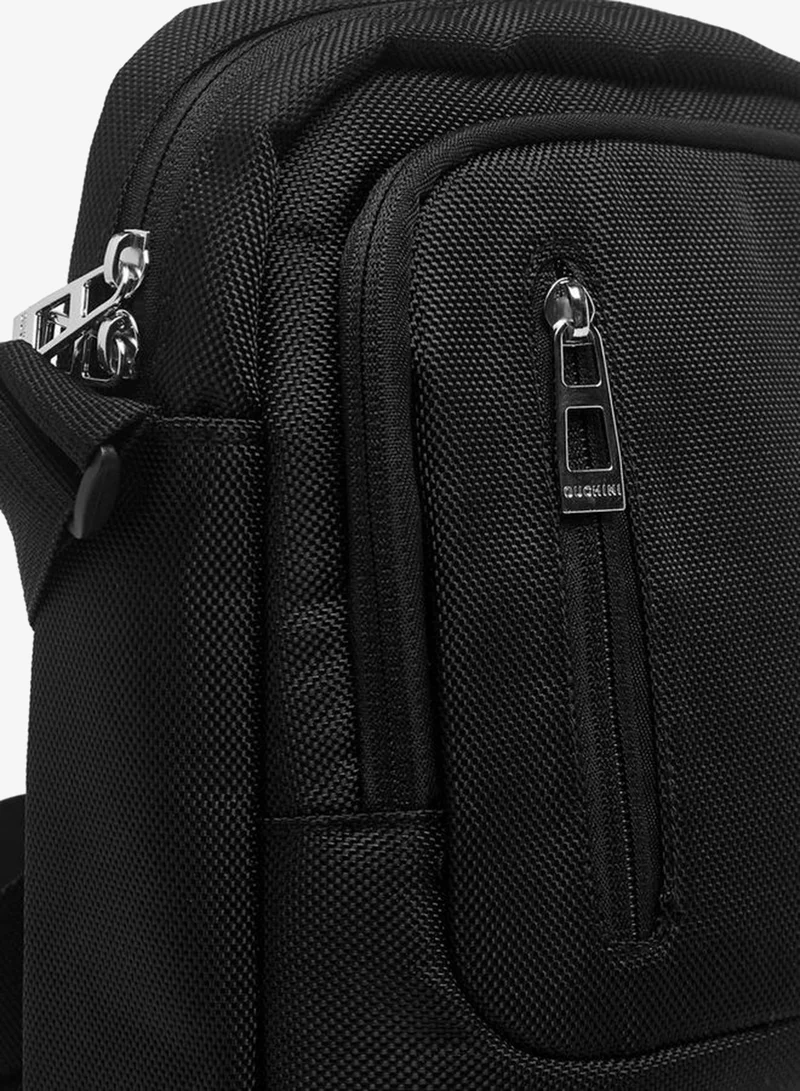 Duchini Black Men Adjustable Strap Crossbody Bag for Men | Best Price UAE