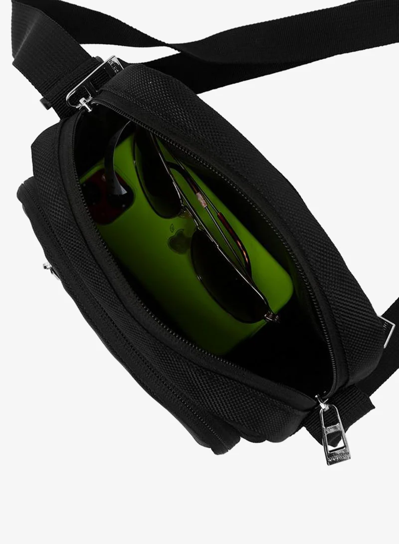 Duchini Black Men Adjustable Strap Crossbody Bag for Men | Best Price UAE