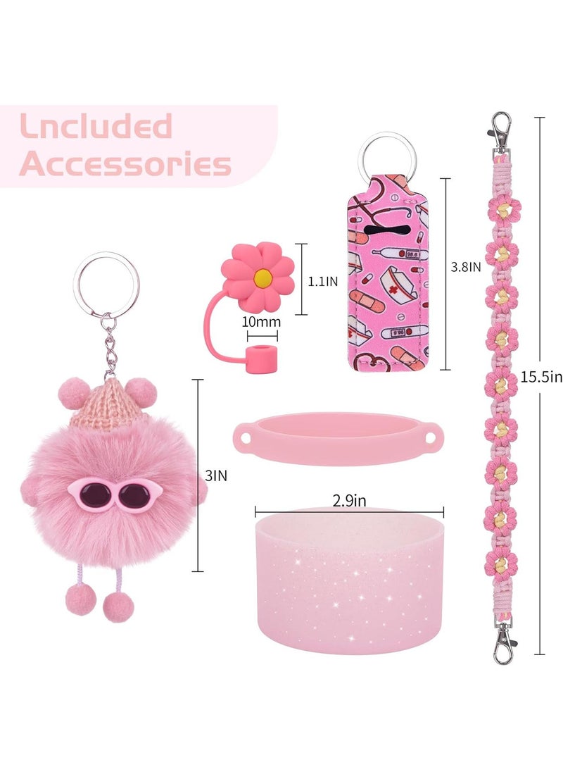 Y&D - 6PCS Use for  Cup Tumbler Accessories 40oz 30oz,Compatible with Stanley Cup Tumbler Water Bottle Handle Sling Strap for Carrying - Image 1
