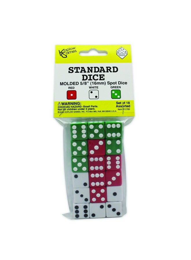 Koplow Games Koplow Games Dot Dice Set Classroom Accessories