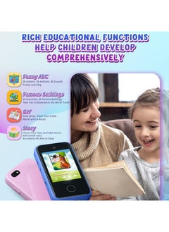 Generic Private Model Children's Mobile Phone 2.8 Inch Camera HD Photo Video Children IPS Touch Unicorn-Body Color:Purple Unicorn + 8g Card  - Image 5