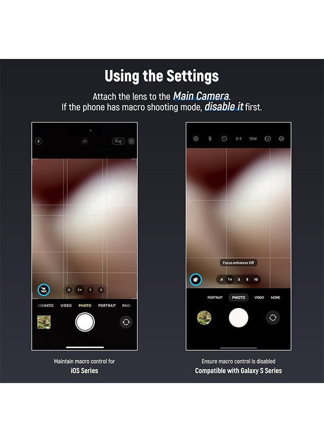 NEEWER PRO 1.55x Anamorphic Phone Lens with Blue Flare, 17mm Lens Clamp and 72mm Lens Filter Adapter Ring, Compatible with iPhone Samsung, Cinematic Wide Screen and Pro Video Effects, LS-43 PRO - Image 4