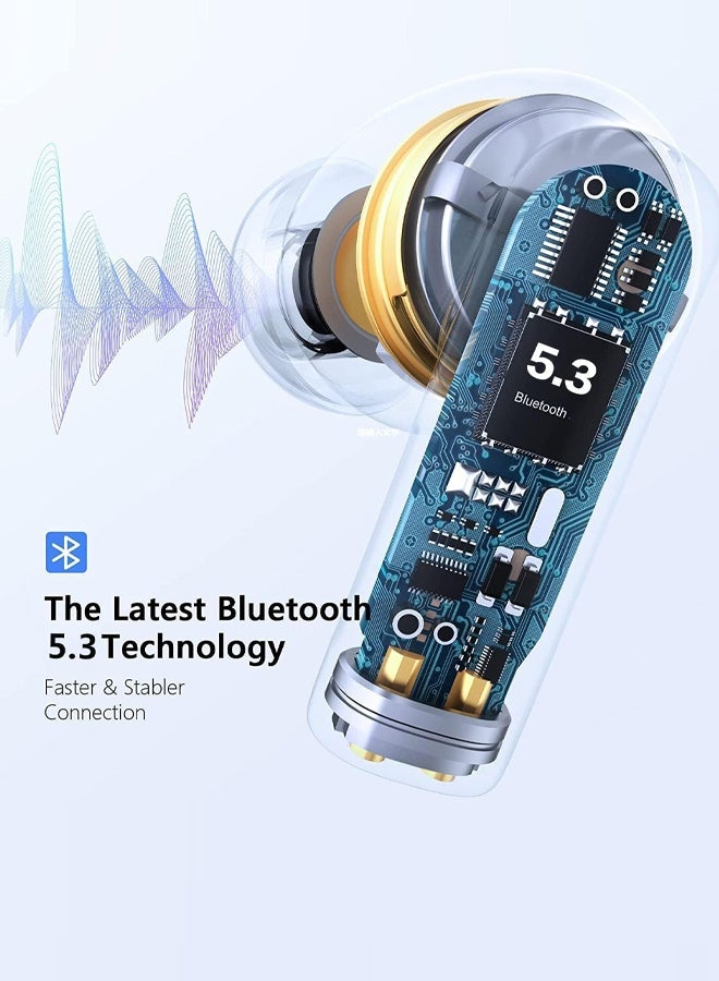 X spring Wireless Earbuds,In-ear Earphones,, Bluetooth Headphones, Personalized Spatial Audio, Sweat and Water Resistant, USB-C Charging Case, - Image 3