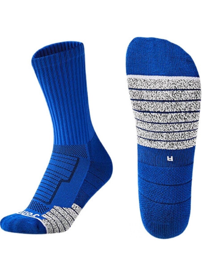 Joma High Tube Volleyball Socks Running Training Basketball Badminton Breathable Sweat-Absorbing Shock-Absorbing Towel Socks Red M - Image 2