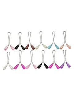 Generic 12Pcs Muslim Hijab Pearl Brooch Safety Scarf Pins  - Image 1