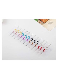 Generic 12Pcs Muslim Hijab Pearl Brooch Safety Scarf Pins  - Image 3