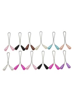 Generic 12Pcs Muslim Hijab Pearl Brooch Safety Scarf Pins  - Image 4