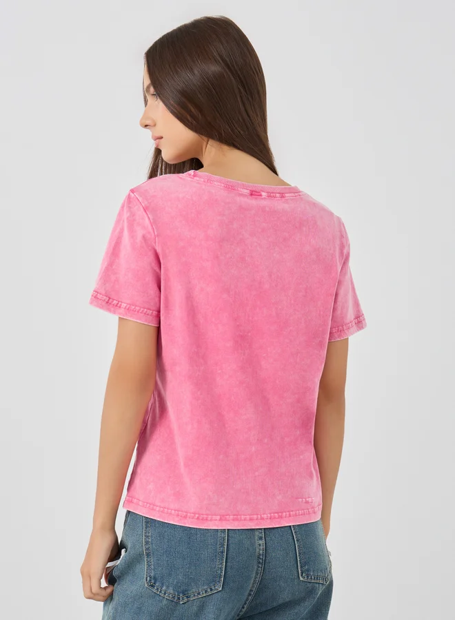 Take Two Take Two Solid Short Sleeve T-Shirt