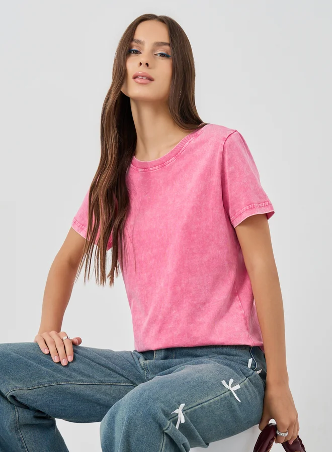 Take Two Take Two Solid Short Sleeve T-Shirt