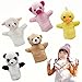 Yolococa Hand Puppets Animal Hand Party Toy for Kids Soft Plush Puppet 5 Pack - Image 4