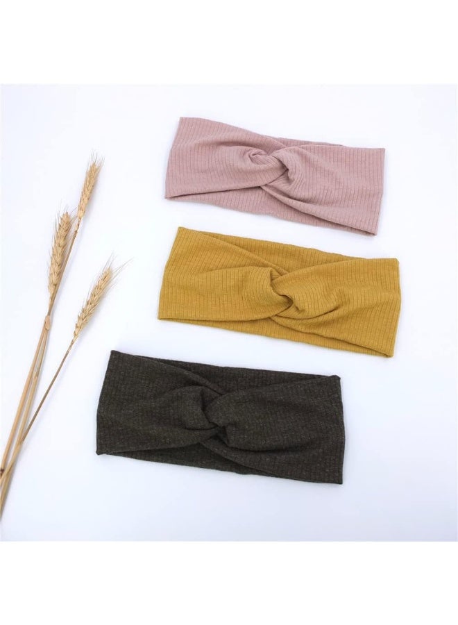 Sugarmelon Baby Headbands Stretchy Hairbands Hair Bow Elastics for Baby Girls Newborn Toddlers Infant Kids Turban Headband - Image 2