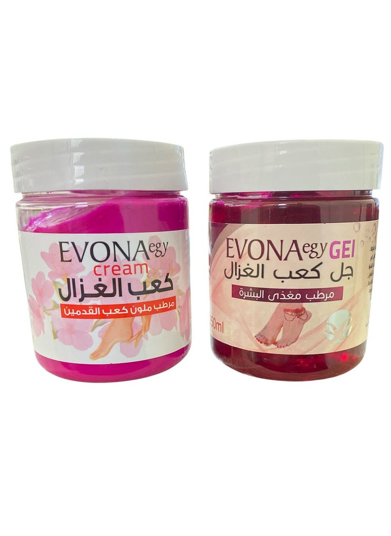 Evona Evona Gazelle Heel Gel and Cream for Old Age 
