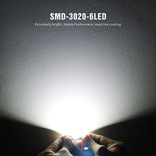 SIR IUS LED 578 light bulb festoon white Bright 400 Lumens 3020 Chipset Canbus Error Free bulb for Interior Car Truck License Plate Dome Trunk Courtesy 41MM 211-2 569 6000K - Image 3