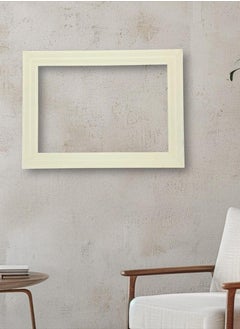 Generic High quality prefabricated beige wood window air conditioner frame Air conditioner frames Decorative frame that prevents dust and insects Preserves air conditioning air Easy disassembly, installation, and cleaning  - Image 1