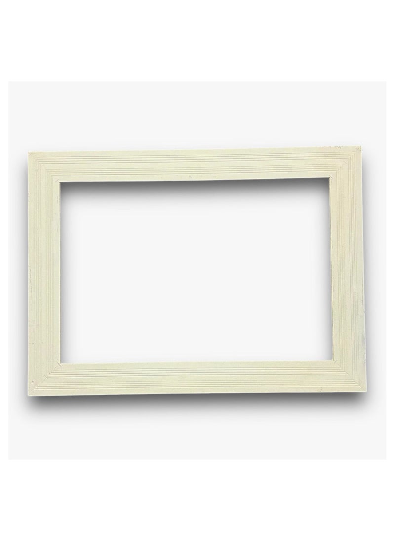Generic - High quality prefabricated beige wood window air conditioner frame Air conditioner frames Decorative frame that prevents dust and insects Preserves air conditioning air Easy disassembly, installation, and cleaning - Image 1