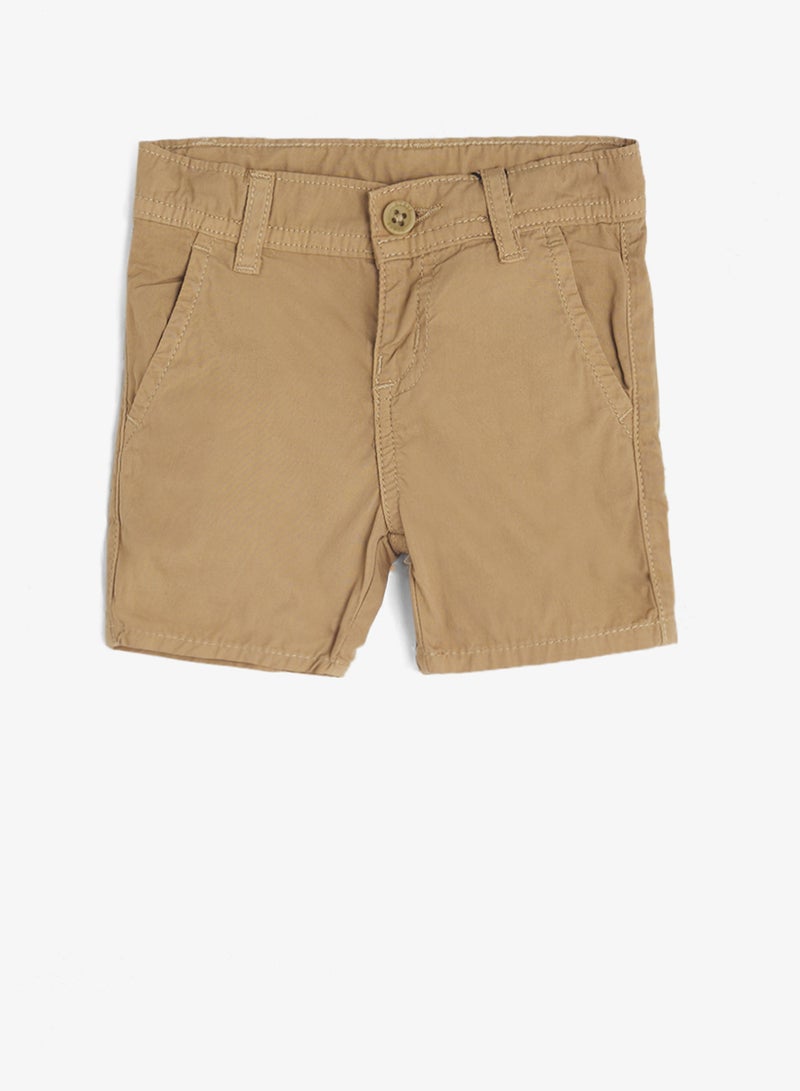 GUESS Infant Poplin Chino Shorts - Image 1