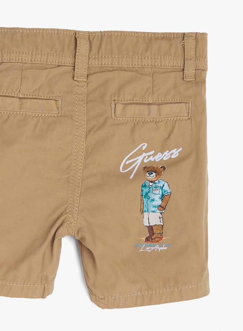 GUESS Infant Poplin Chino Shorts - Image 3