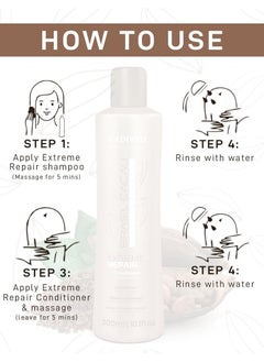 Cadiveu Cadiveu Extreme Repair Conditioner 300ml  - Image 4