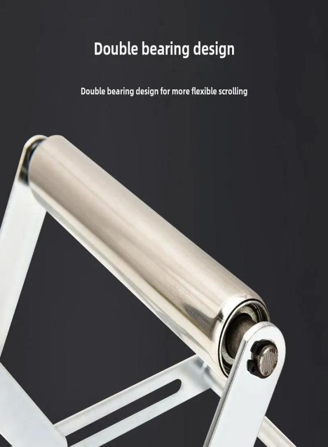 Cutting machine support frame, balance lifting bracket, foldable stainless steel support frame 30CM - Image 1