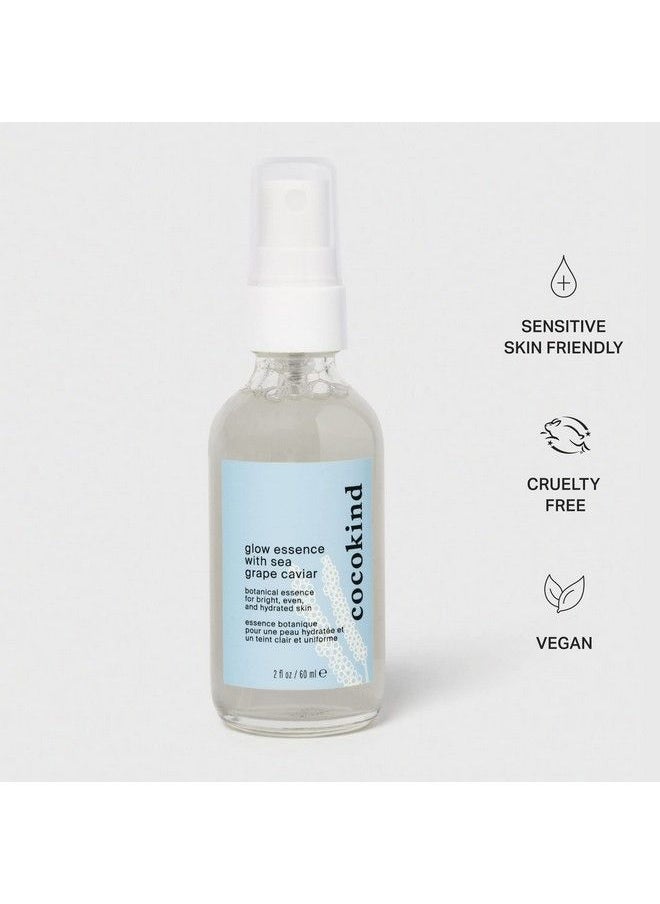 Glow Essence With Sea Grape Caviar Hydrating Primer And Facial Mist Facial Moisturizer With Sea Buckthorn Linoleic Acid And Vitamin E