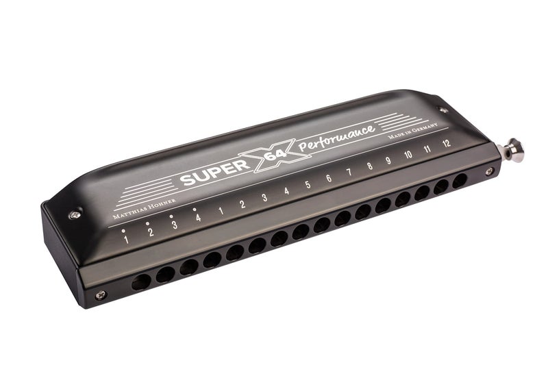 Hohner M758601 Super 64 Stainless Steel Harmonica